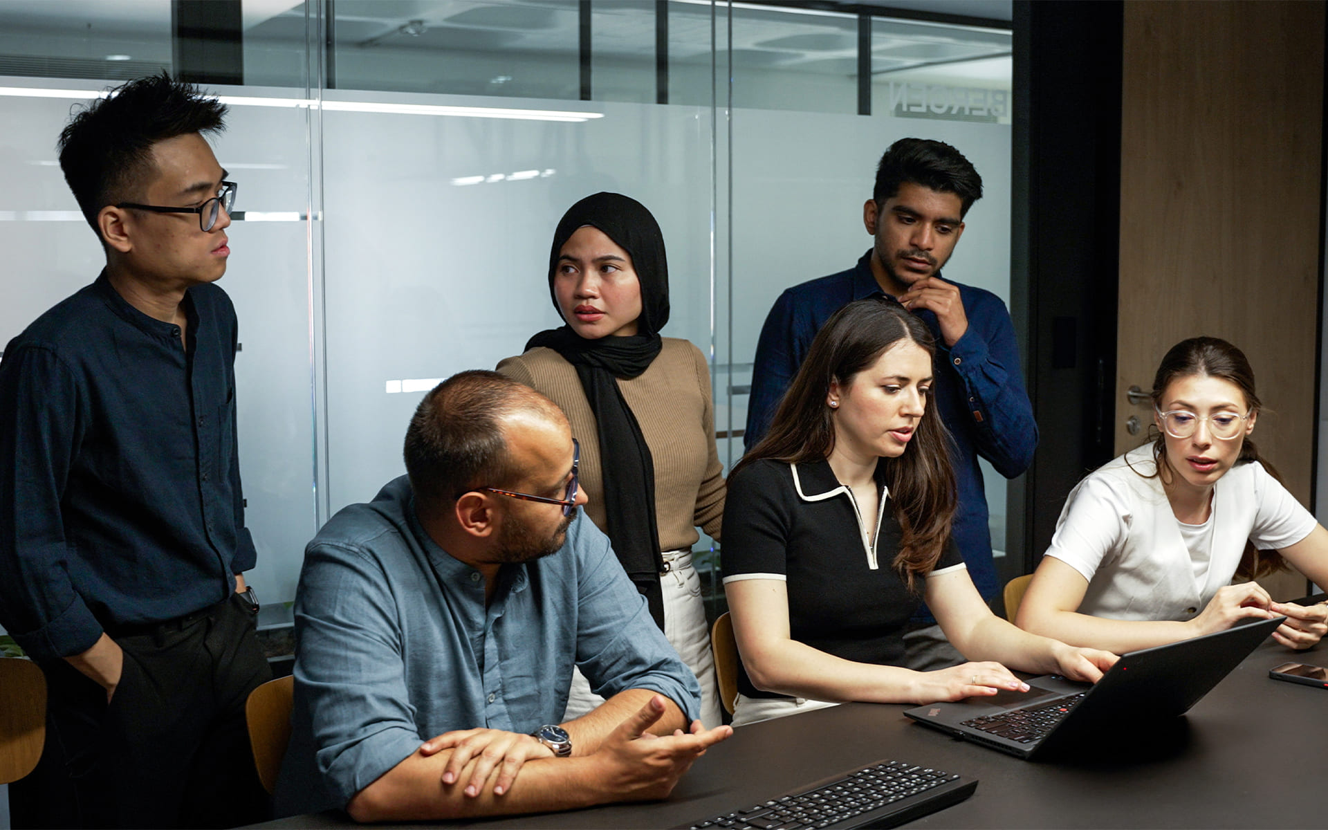 dedicated team in INSCALE's tech hub